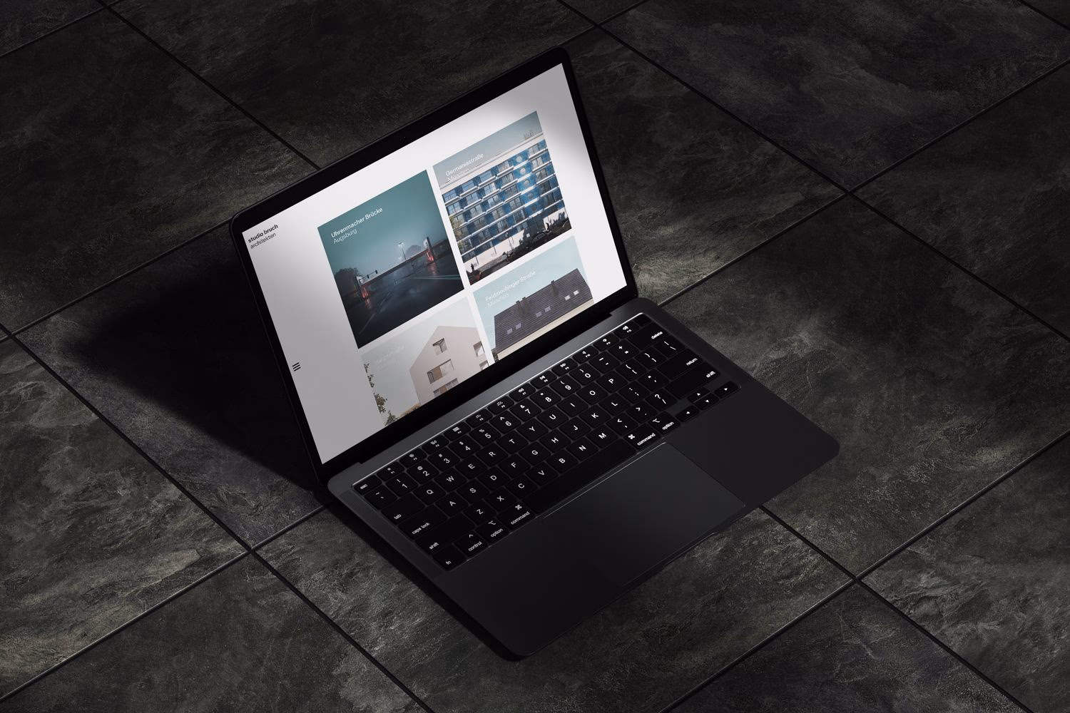 UI-Design fuer Studio Bruch Architekten — klare Interface-Strukturen.